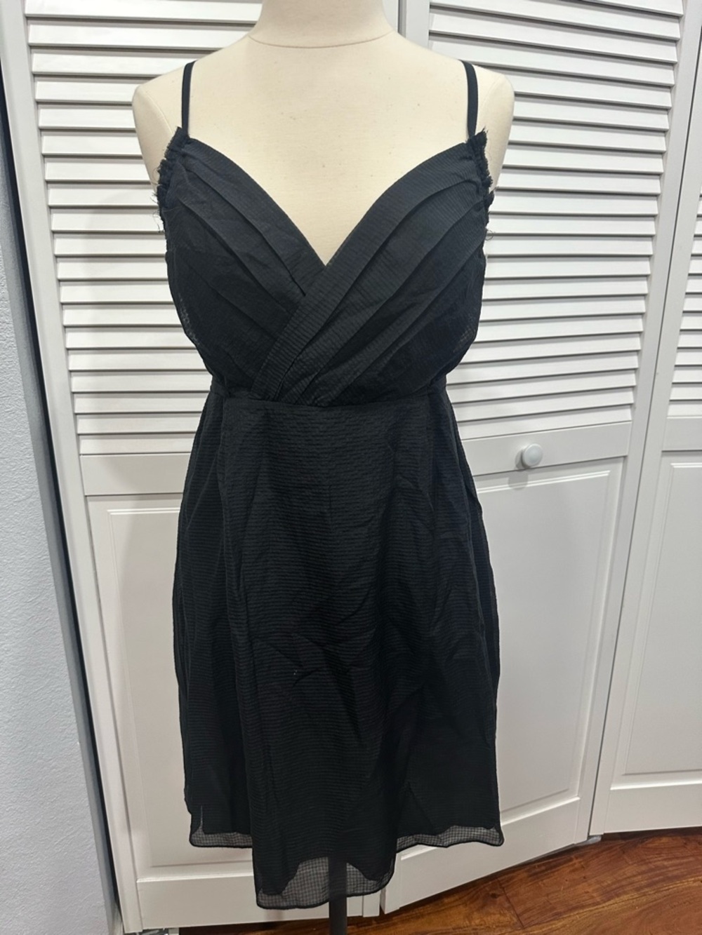 J.Crew Sleeveless Women Dress NEW Black Size 8P